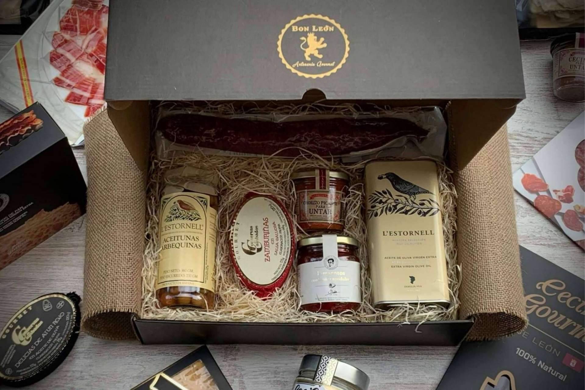Cestas gourmet de Bon León, un regalo para ocasiones inolvidables