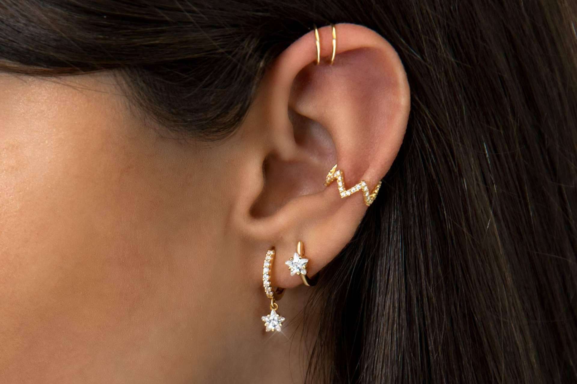 La colección de pendientes de aro de Le Petite Marie